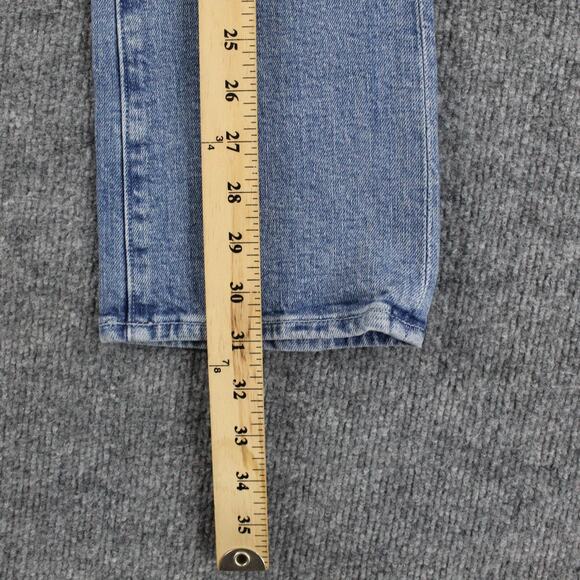 Mother Jeans Womens 30 The Rascal Skimp Straight Punk Charming Blue Light Wash - Picture 13 of 16